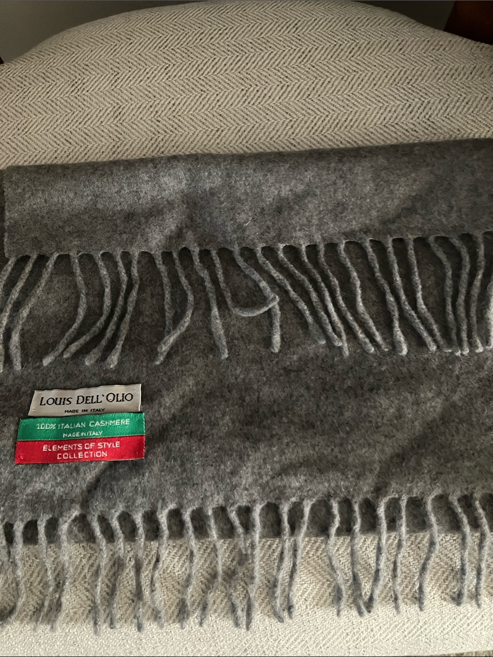 Louis Dell’Olio Italy Cashmere Men’s Scarf